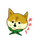 lt is an illustration by a figure dog（個別スタンプ：1）