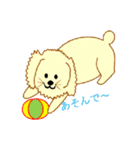lt is an illustration by a figure dog（個別スタンプ：9）