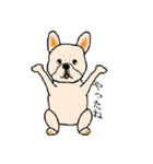 lt is an illustration by a figure dog（個別スタンプ：11）