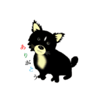 lt is an illustration by a figure dog（個別スタンプ：14）