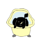 lt is an illustration by a figure dog（個別スタンプ：19）