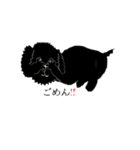 lt is an illustration by a figure dog（個別スタンプ：23）