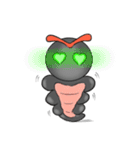 This is a worm right？（個別スタンプ：1）