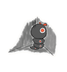 This is a worm right？（個別スタンプ：8）