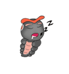 This is a worm right？（個別スタンプ：12）