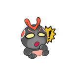 This is a worm right？（個別スタンプ：14）
