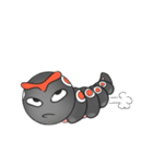 This is a worm right？（個別スタンプ：17）