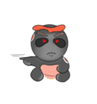 This is a worm right？（個別スタンプ：19）