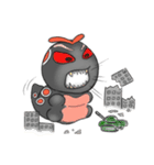 This is a worm right？（個別スタンプ：20）