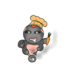 This is a worm right？（個別スタンプ：32）