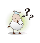 Very Funny and Fluffy-white Sheep（個別スタンプ：26）