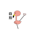 Flamingo life（個別スタンプ：37）