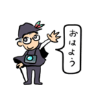 銀箱紳士さんさ（個別スタンプ：1）