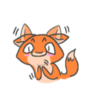 No name fox（個別スタンプ：7）