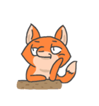 No name fox（個別スタンプ：15）