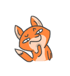 No name fox（個別スタンプ：25）