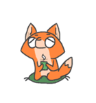 No name fox（個別スタンプ：35）