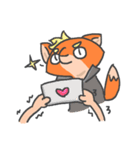 No name fox（個別スタンプ：38）