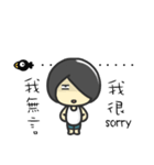 Hi,I am John.I am a lovely boy.（個別スタンプ：18）