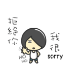 Hi,I am John.I am a lovely boy.（個別スタンプ：21）