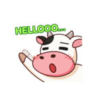 Momo Cow : Animate Sticker（個別スタンプ：1）