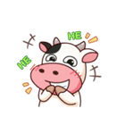 Momo Cow : Animate Sticker（個別スタンプ：8）