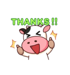 Momo Cow : Animate Sticker（個別スタンプ：11）