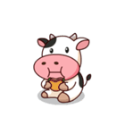 Momo Cow : Animate Sticker（個別スタンプ：12）