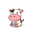 Momo Cow : Animate Sticker（個別スタンプ：22）