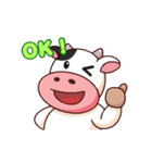 Momo Cow : Animate Sticker（個別スタンプ：24）
