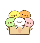 Cute Colored Chicks（個別スタンプ：25）