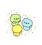 Cute Colored Chicks（個別スタンプ：38）