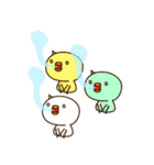 Cute Colored Chicks（個別スタンプ：39）