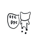 white bear has a changeable blush（個別スタンプ：13）