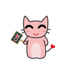 Lovely Meow Eng Ver.（個別スタンプ：19）