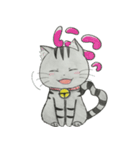 ゆるふわ猫ララちゃん♡（個別スタンプ：1）