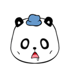 Packa Panda face（個別スタンプ：13）