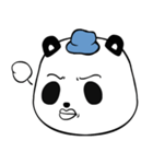 Packa Panda face（個別スタンプ：18）