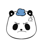 Packa Panda face（個別スタンプ：33）