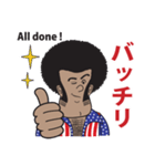 Mr.アフロマン（個別スタンプ：7）