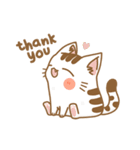 Cat Corgi Cucumber (Thai)（個別スタンプ：6）