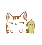 Cat Corgi Cucumber (Thai)（個別スタンプ：16）