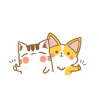 Cat Corgi Cucumber (Thai)（個別スタンプ：29）