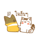 Cat Corgi Cucumber (Thai)（個別スタンプ：38）