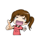 Annie＆Reina（個別スタンプ：24）