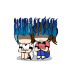 Annie＆Reina（個別スタンプ：40）