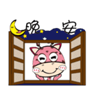 Naughty Funny Boo ratio（個別スタンプ：6）