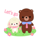 Couple Bear and Rabbit（個別スタンプ：38）