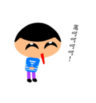 Flat Head Man（個別スタンプ：6）