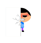 Flat Head Man（個別スタンプ：24）